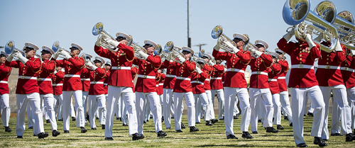 Marine Corps drum and bugle band